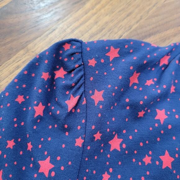 NWT Boden Betty Blue Red Star Jersey Tunic Dress Size 8 - Picture 4 of 9